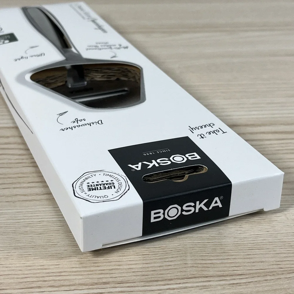 BOSKA Stainless-Steel Cheese Slicer Copenhagen Semi Hard & Hard Cheese NEW